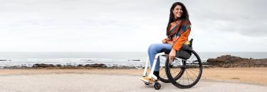Cadeira de rodas manual KSL 2.0 Catarina oliveira