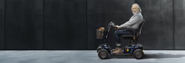 Scooter Elétrica de Mobilidade resistente e fiável Invacare Leo