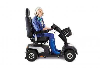 Scooter Elétrica de Mobilidade resistente e fiável Invacare Comet Alpine+