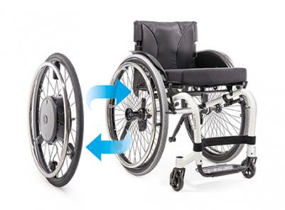 Ajuda à propulsão de cadeira de rodas manual Alber E-Motion M25