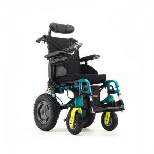 A nova Esprit Action Junior da Invacare é a cadeira de rodas elétrica a dobrável e multi-ajustável para crianças.