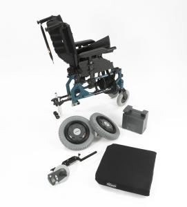 Cadeira de Rodas Elétrica de encartar e leve Invacare Esprit Action 4NG