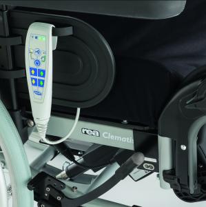 Cadeira de Rodas Manual de Conforto com basculação elétrica Rea Clematis E-Tilt