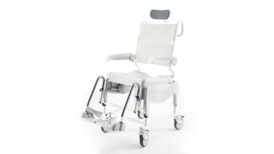 A cadeira de rodas de banho Aquatec Ocean Ergo VIP da Invacare é a resposta a diferentes necessidades para um banho seguro e confortável.